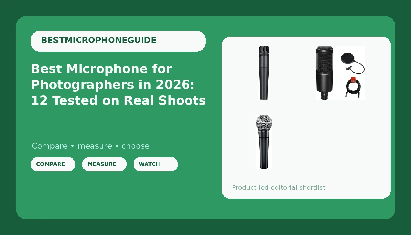 Best Microphone For Camera - MicScore review with measurements and honest opinion