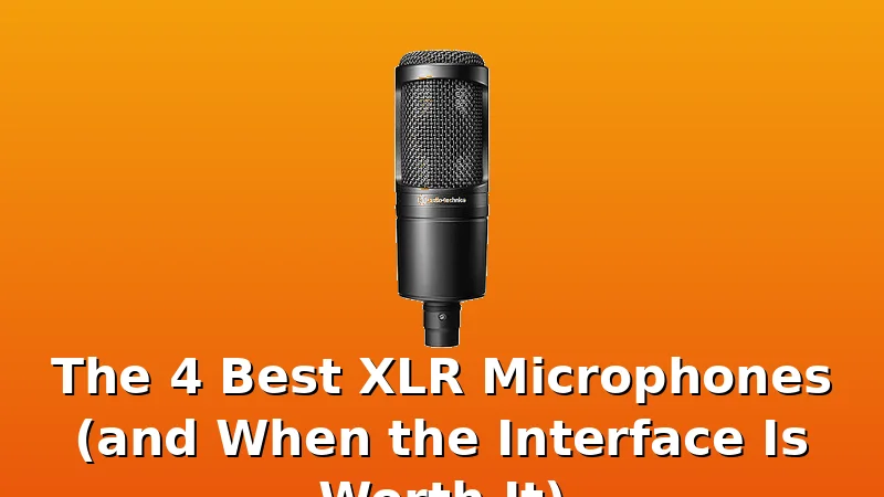 The 4 Best XLR Microphones (and When the Interface Is Worth It) - MicScore review with measurements and honest opinion