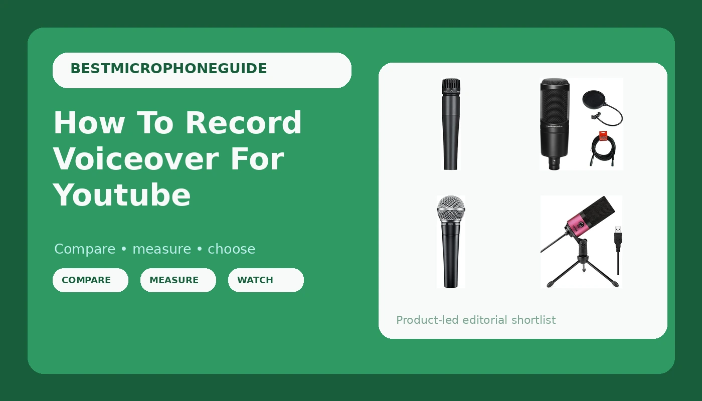 How To Record Voiceover For Youtube - MicScore review with measurements and honest opinion
