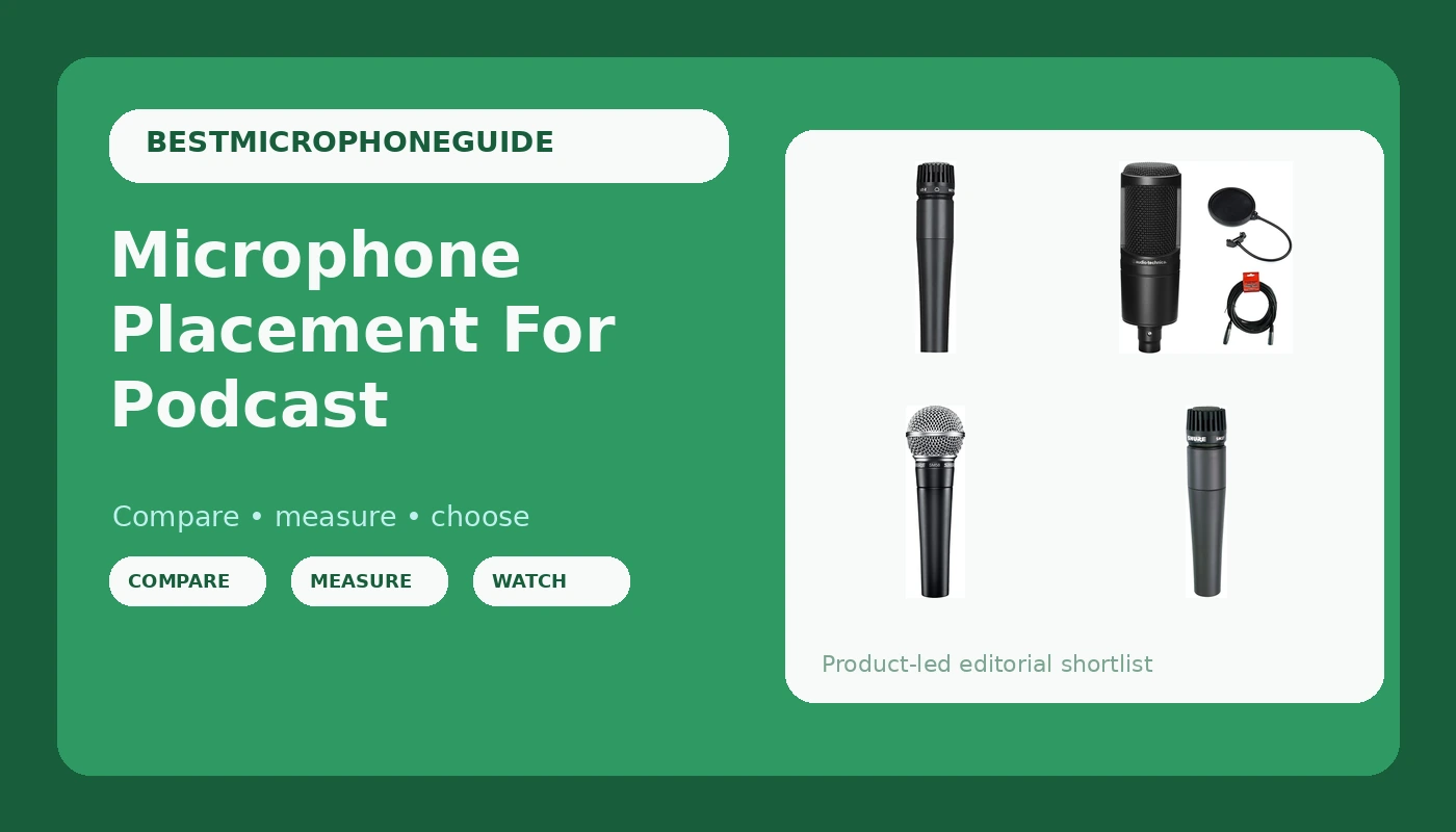 Microphone Placement For Podcast - MicScore review with measurements and honest opinion