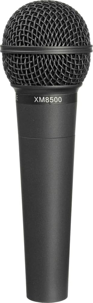 Behringer XM8500, Wired Microphone, Cardioid, 20dB, 3000Hz, 1000Hz, 1000mV, 1000nV, 1000pV, 1000Typ, 1000W
