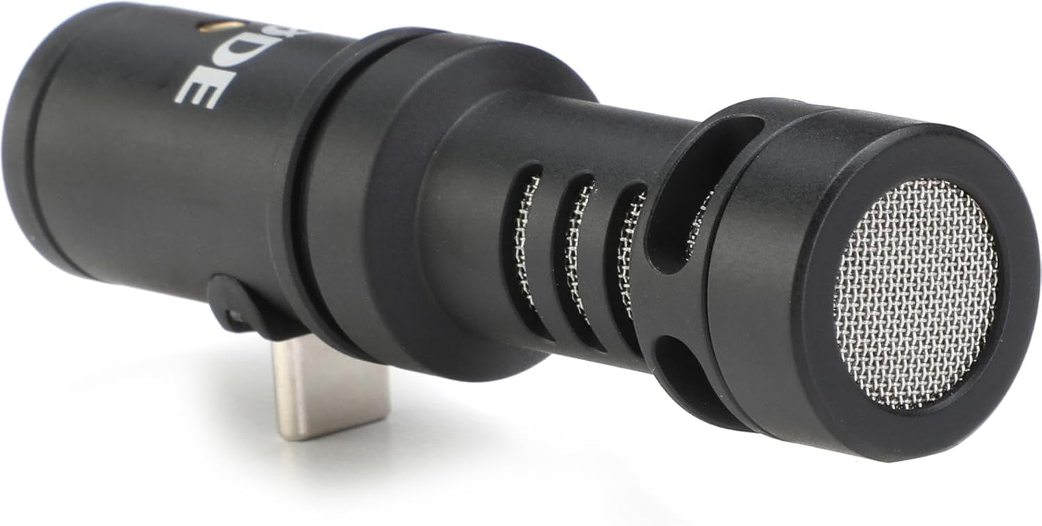Rode VideoMic Me-C USB-C Directional Microphone for Smartphones,Black