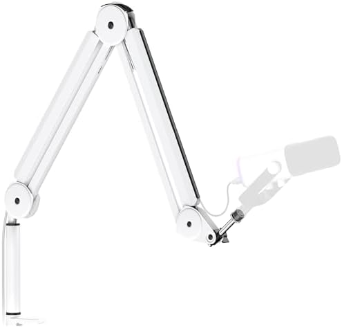 InnoGear Mic Arm Microphone Boom Arm Cable Management for Blue Yeti, Black