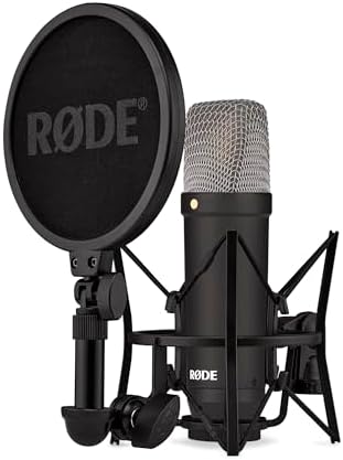 RØDE NT1 Signature Series Studio Condenser Microphone, Black